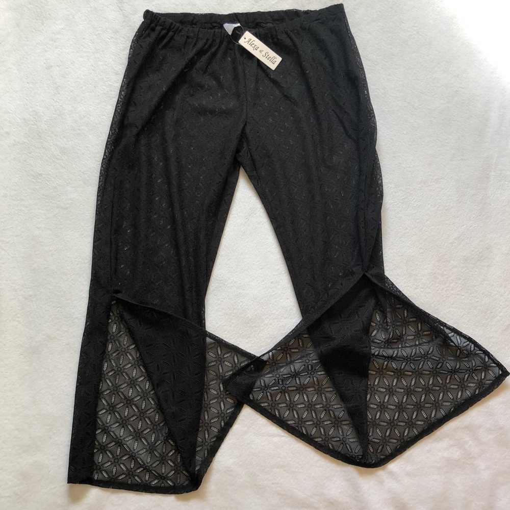 Lace Swimsuit Coverup Pants